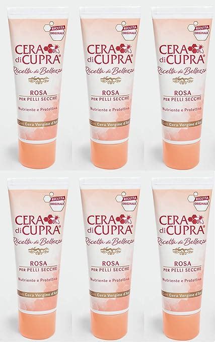 Cera di Cupra Rosa for Dry Skin 6 x 75 ml Tube : Amazon.co.uk: Beauty