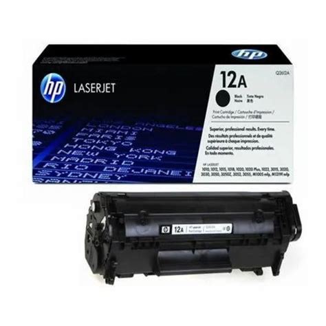 Hp Laser Jet Printer HP 12A Black Toner Cartridge (Black) at Rs 2550 in Kalyan