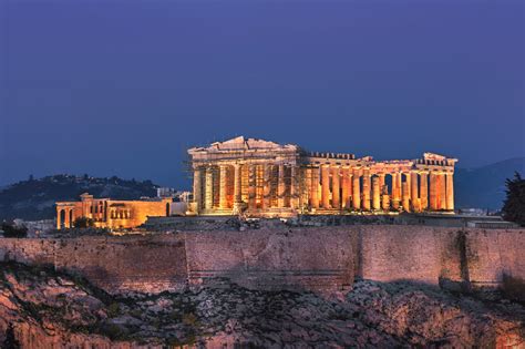 Acropolis and Parthenon from the Philopappos Hill, Athens | Anshar Images