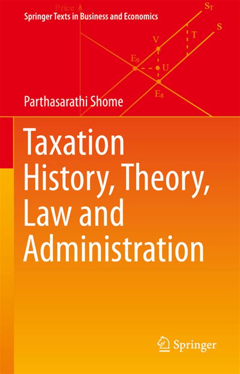 Taxation History, Theory, Law and Administration von Parthasarathi Shome | ISBN 978-3-030-68213 ...