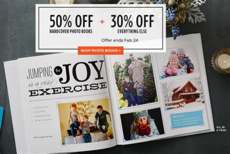 Shutterfly Coupon Code – 50% Photo Books + 30% Off Everything Else