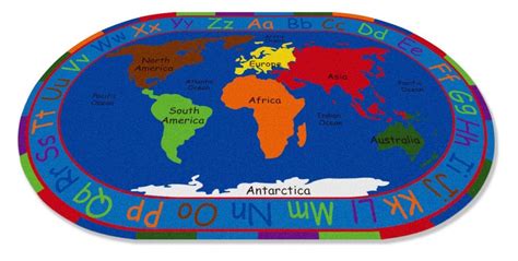 All Around The World Map Rug | World map rug, Kids rugs, Map rug