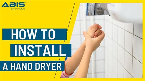 How to Install an Electric Hand Dryer - Complete Installation Guide - YouTube