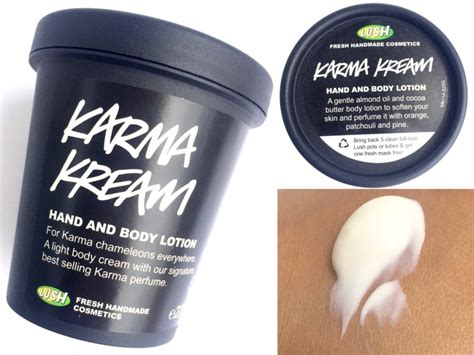 LUSH Karma Kream Review - Makeup and Beauty Forever