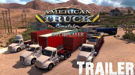 American Truck Simulator MULTIPLAYER - Trailer [Deutsch][HD+][60FPS] - YouTube