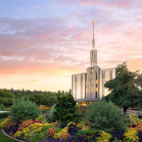 Seattle Temple Pictures – LDS Temple Pictures