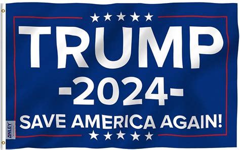 ANLEY Fly Breeze 3x5 Foot Donald Trump 2024 Flag Polyester - Walmart ...