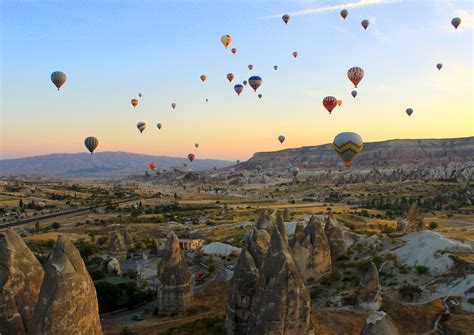 Sunrise in Cappadocia. #travel #adventure #sunrise #wanderlust #hotairballoons #cappadokia # ...