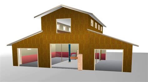 40 X 60 Pole Barn Home Designs | ... barn with apartment plans kiwitea shed jpg small barn house ...