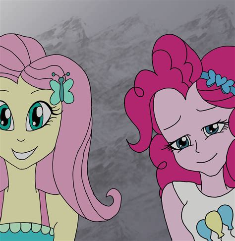 Fluttershy and Pinkie Pie by TheLukil on DeviantArt