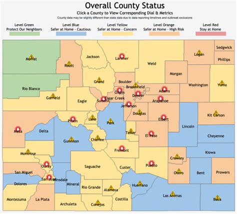 Colorado Counties Map Covid – Warehouse of Ideas