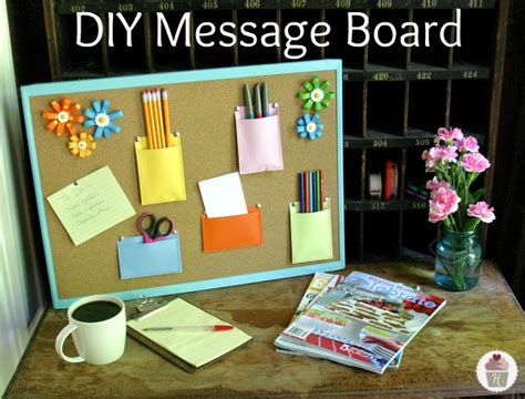 DIY Message Board - Hoosier Homemade