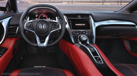 Honda NSX dimensions, boot space and similars