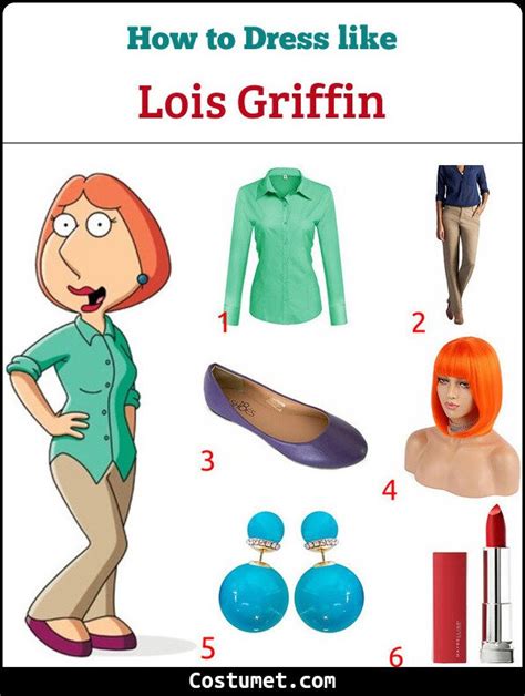 Lois Griffin (Family Guy) Costume for Cosplay & Halloween | Family guy costumes, Lois griffin ...