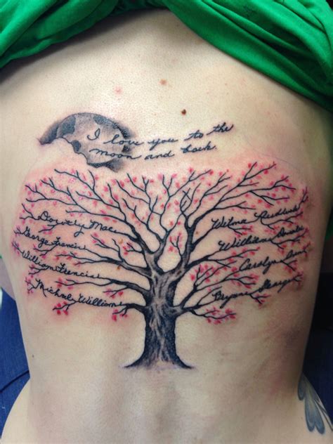 Cherry tree/family tree | Tree tattoo meaning, Cherry tree tattoos ...