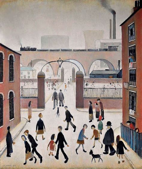 Industrial Landscape - L S Lowry | Unique paintings, Buy art print, Cityscape photography