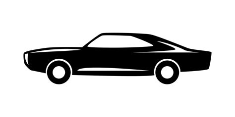 side view car silhouette icon. 21687854 Vector Art at Vecteezy