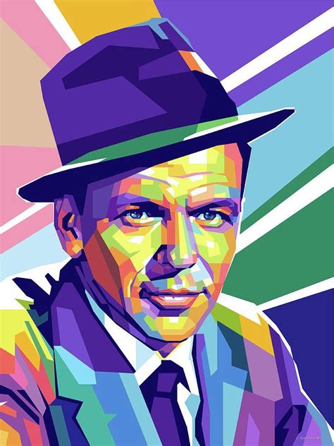 Frank Sinatra Digital Art by Stars-on- Art | Stars on art, Pop art ...