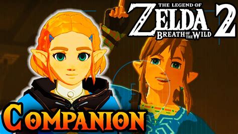 Playable Companion Zelda in Breath of the Wild 2? - YouTube