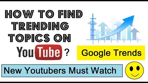 how to find trending topics to make youtube videos ? - YouTube