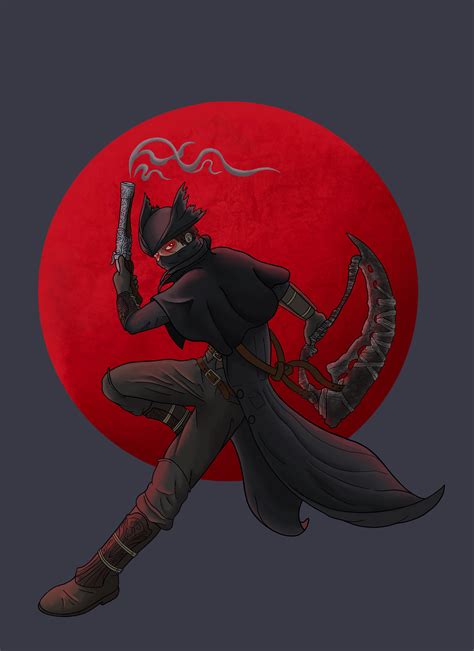 Hunter fan art by me : r/bloodborne