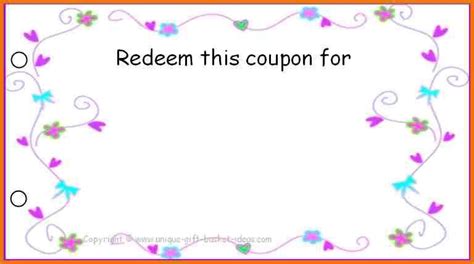 Editable Free Printable Coupon Template