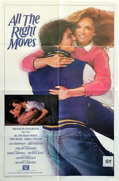 All The Right Moves : The Film Poster Gallery