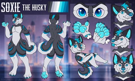 Detailed Fursona Reference Sheet: Fursuit Reference Character | Etsy