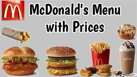 Mcdonald's Menu With Prices 2024