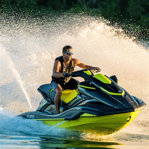 Seated jet-ski - FX SVHO - Yamaha WaveRunner - three-seater / electric