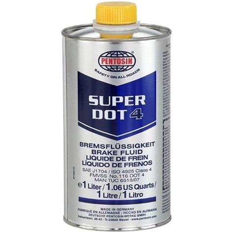 Pentosin Super Dot 4 Brake Fluid, 1L | 00004320366 | AsianParts.ca