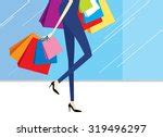 Woman With Shopping Bags Free Stock Photo - Public Domain Pictures