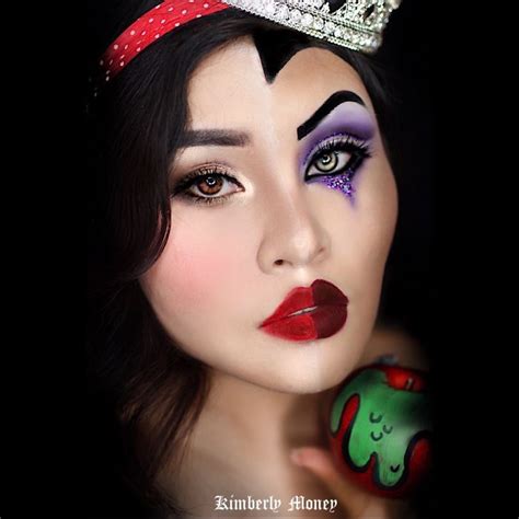 I Merged Disney Princesses And Villains To Create These Makeup Looks | Disney halloween makeup ...