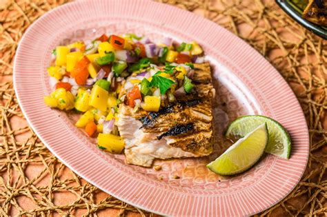 Hawaiian-Inspired Grilled Mahi Mahi