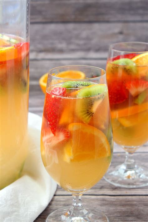 Tropical White Wine Sangria | Recipe | White wine sangria, Sangria ...