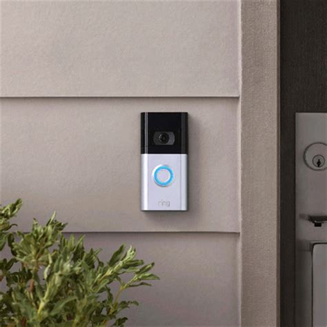 Ring Video Doorbell Smart Wireless WiFi Doorbell Camera With Built-in Battery, 2-Way Talk, Night ...