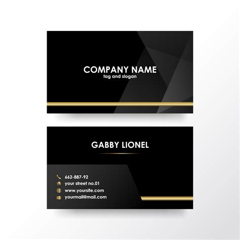 2 Sided Business Card Template Word Die Cut Business Cards, Double Sided Business Cards, Place ...