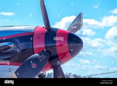 P-51 Mustang propeller Stock Photo - Alamy