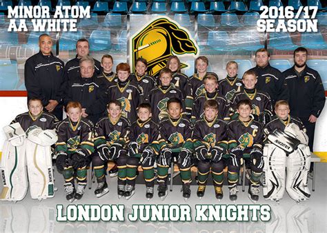 2016-2017 > U10 (Minor Atom) > Minor Atom AA White > Roster (London ...