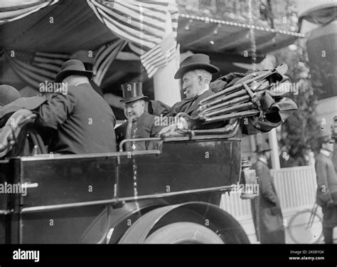 Joseph Gurney Cannon, Rep. from Illinois, Right, with Vice President ...