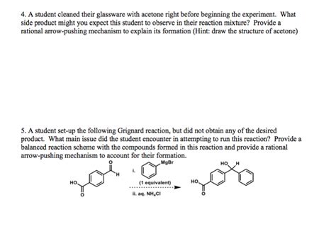 Solved Reactions based on Grignard reaction of bromobenzene | Chegg.com