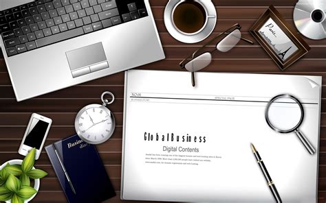 Download Stock Photos Of Desk In Office Images Photography - Desktop Wallpaper Business ...
