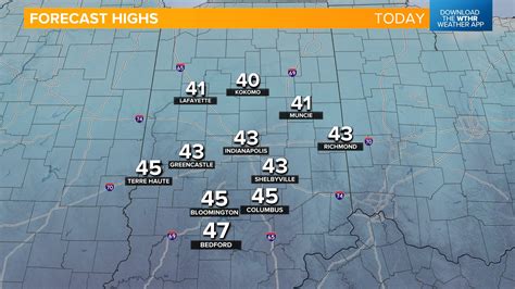 Colder air coming followed by wintry mix Sunday morning | wthr.com