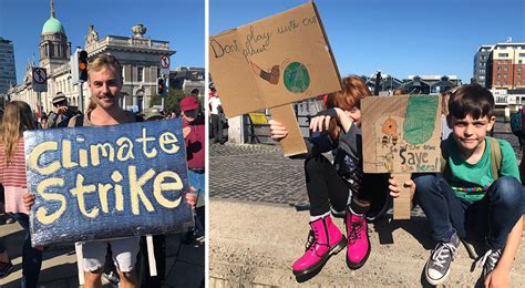 Irish youth take part in the largest global climate protest to date • GCN