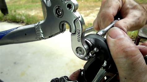 Mountain Bike Derailleur Hanger Replacement - YouTube