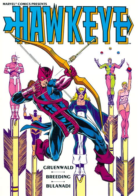 Marvel Comics of the 1980s: 1988 - Hawkeye Trade Paperback