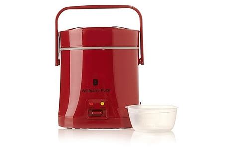 Wolfgang Puck Signature Perfect Portable Rice Cooker with Recipes