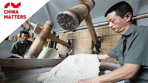 Ancient Chinese Papermaking Process