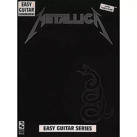 Hal Leonard Metallica the Black Album Guitar Tab Book | Musician's Friend