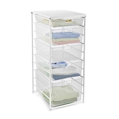 Elfa Mesh Closet Drawers | Dandk Organizer